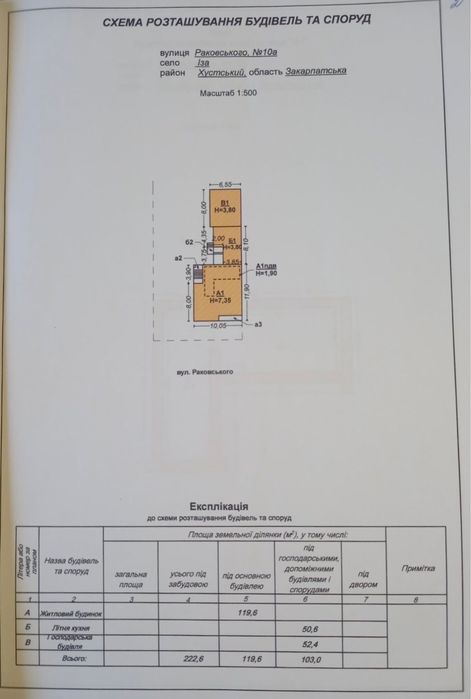 Продається будинок в с. Іза, Хустський район