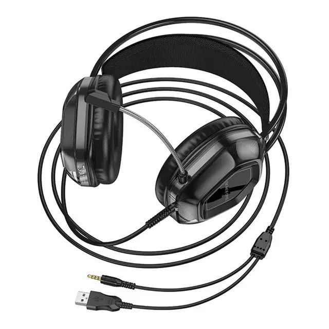 Комп'ютерні геймерські навушники borofone BO105