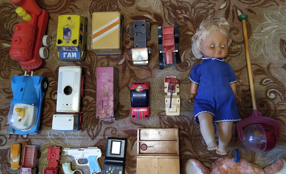 Игрушки разные СССР много