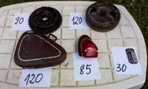 Zębatka z zabierakiem, koło magnesowe, gaźnik do WFM, WSK 125