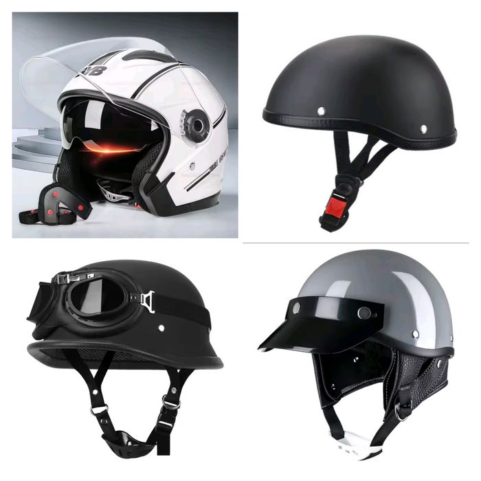 Немецкий Японский мото шлем 1/2 XL. Полулицевик BYB