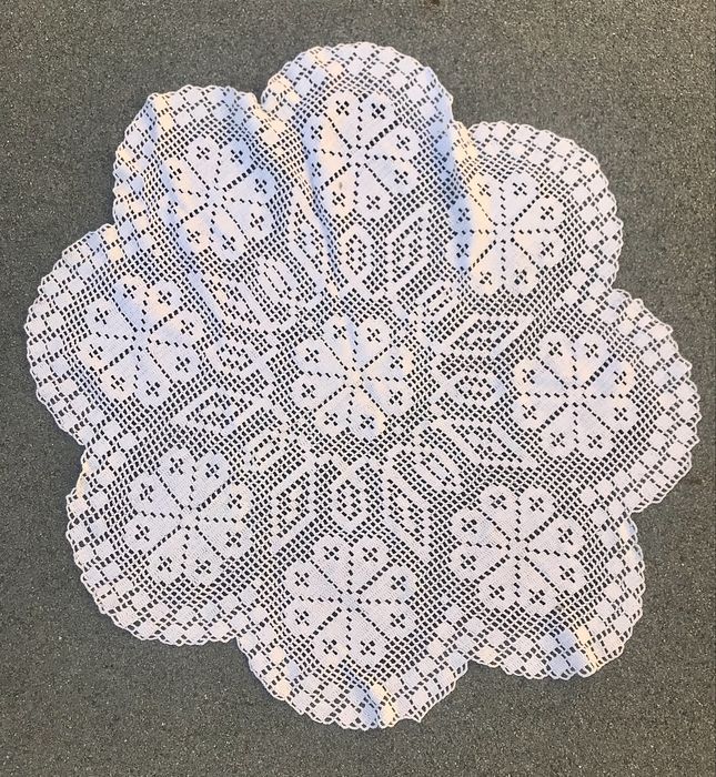 Toalha de mesa feita à mão