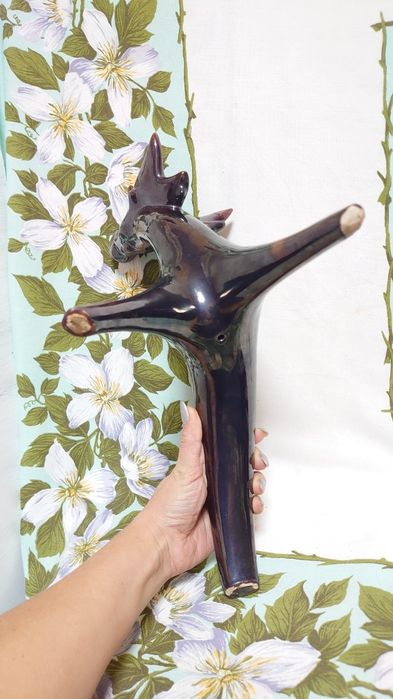 Лось, кераміка майоліка