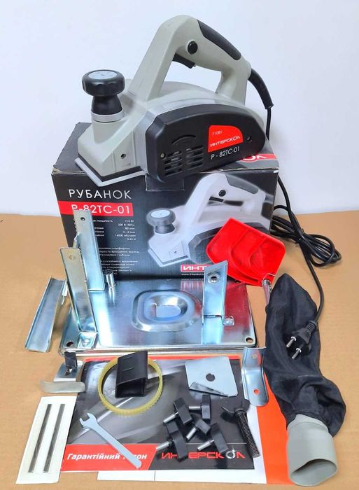 Электрорубанок Интерскол Р-82 ТС-01