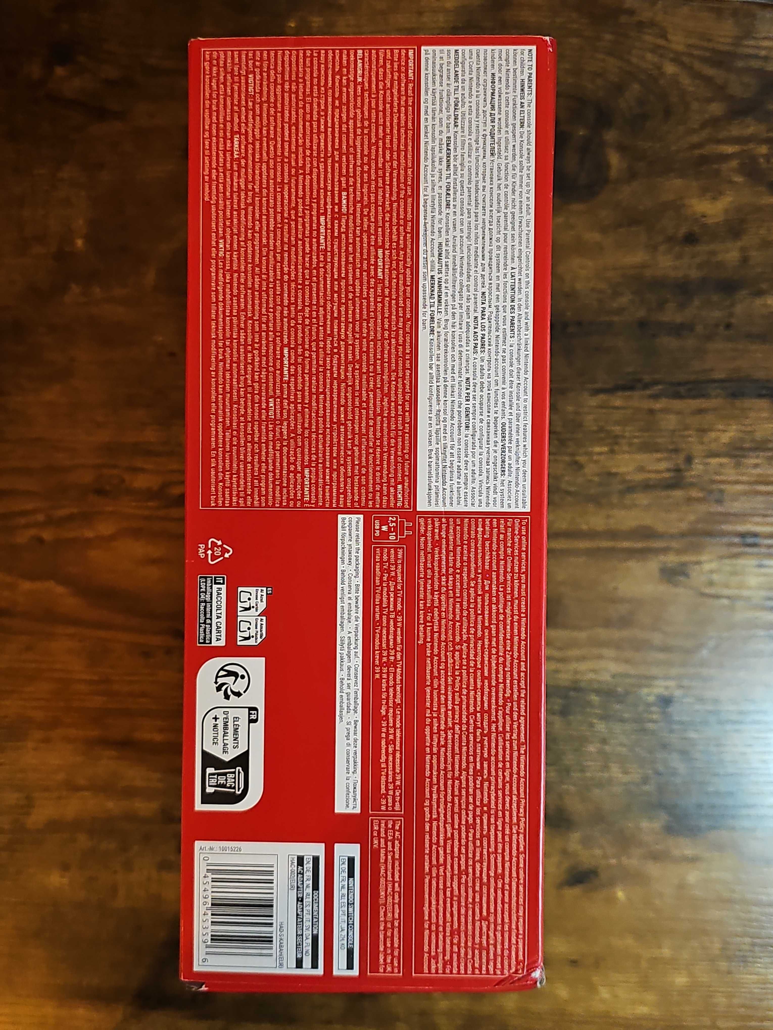 Konsola Nintendo Switch 32G 2022