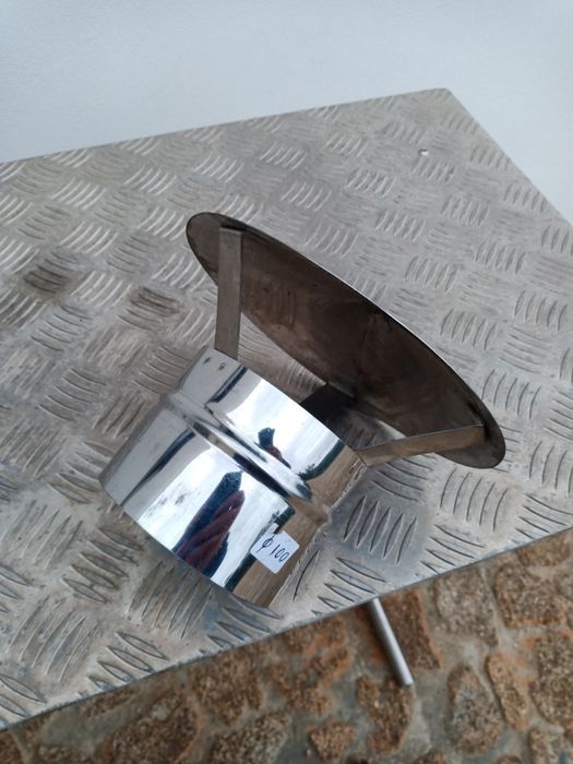 Chapéu em inox..