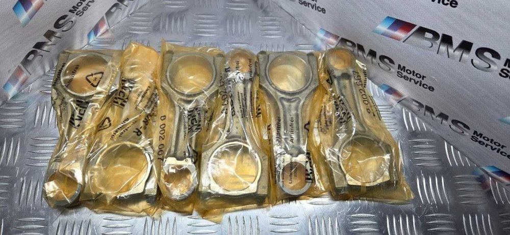 Комплект шатунов новые ориг N57 50D 11248506122 E70 E71 F10 F15 F16