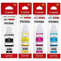 Чернила для Canon PIXMA G1411 CANON 490 B/C/M/Y 137мл/3x70мл