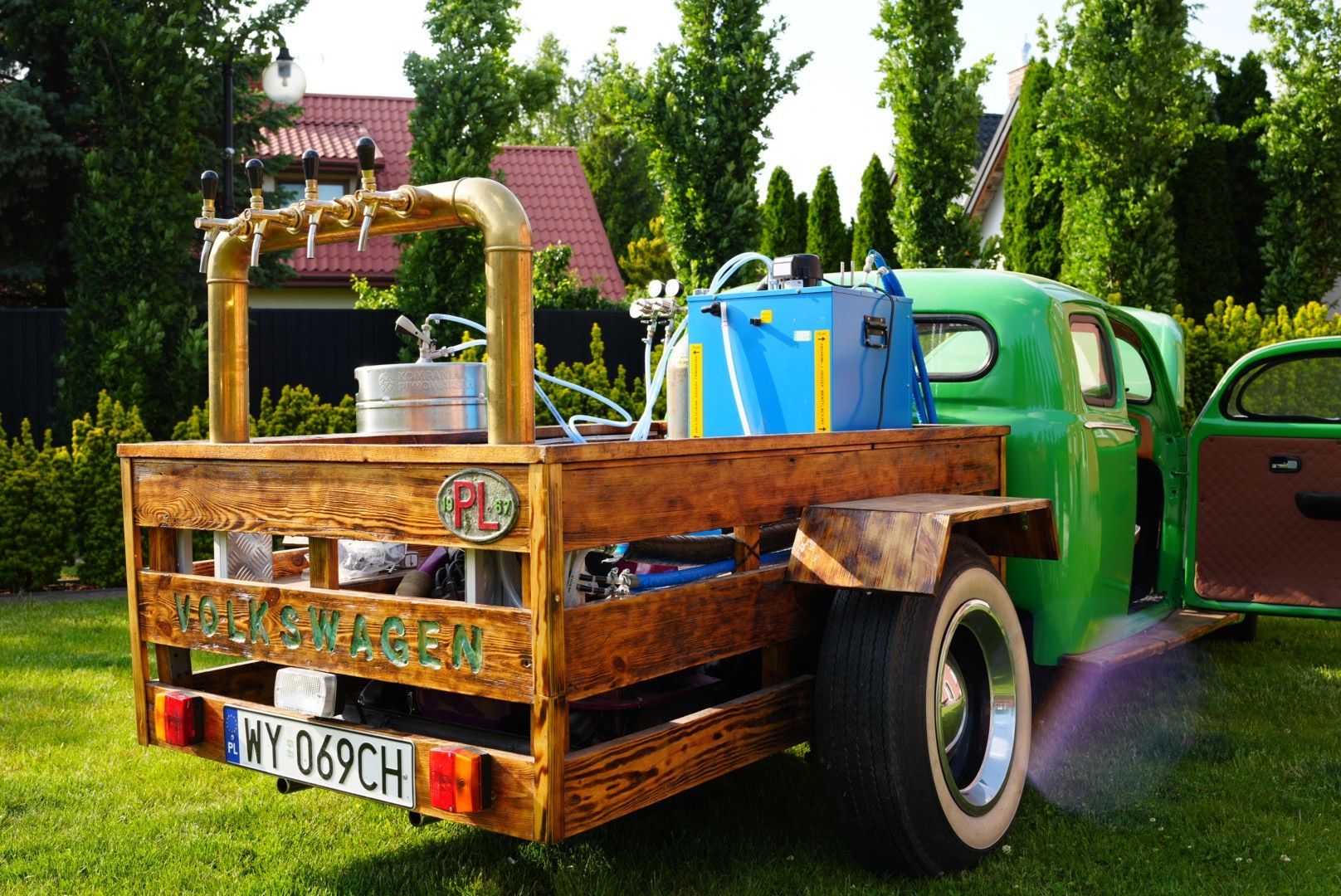 Volkswagen Garbus Event Car - Prosseco Van - Volkswagen Garbus 1967r - reklama - rollbar