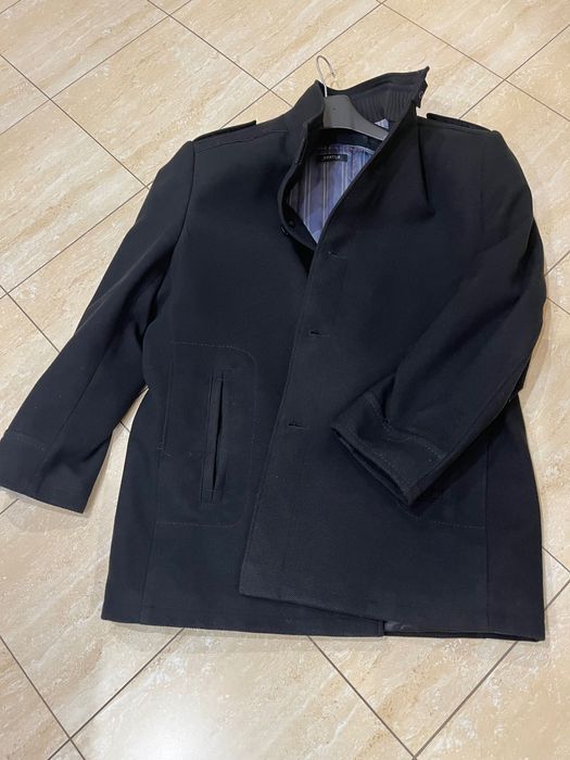 Sprzedam płaszcz męski XXL czarny