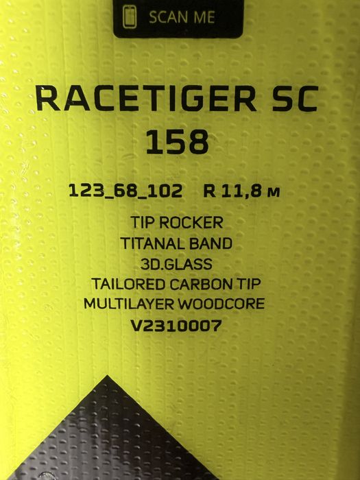 Narty slalomowe Volkl Racetoger SC 158 cm