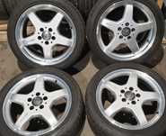 Alufelgi Mercedes AMG 17 5x112 7J ET 37 8.5J ET 38 Felgi C55 rant