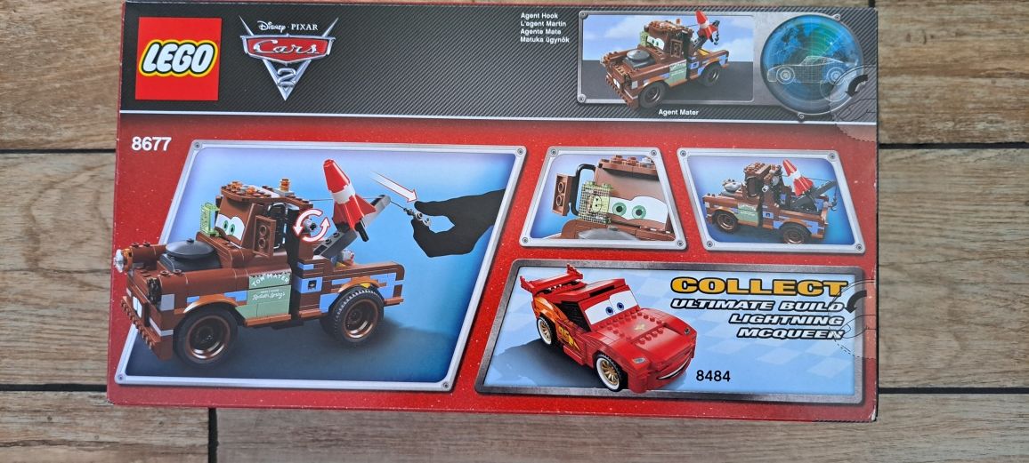 Lego Cars 8677 Auta Hook Złomek nowy i zaplombowany.