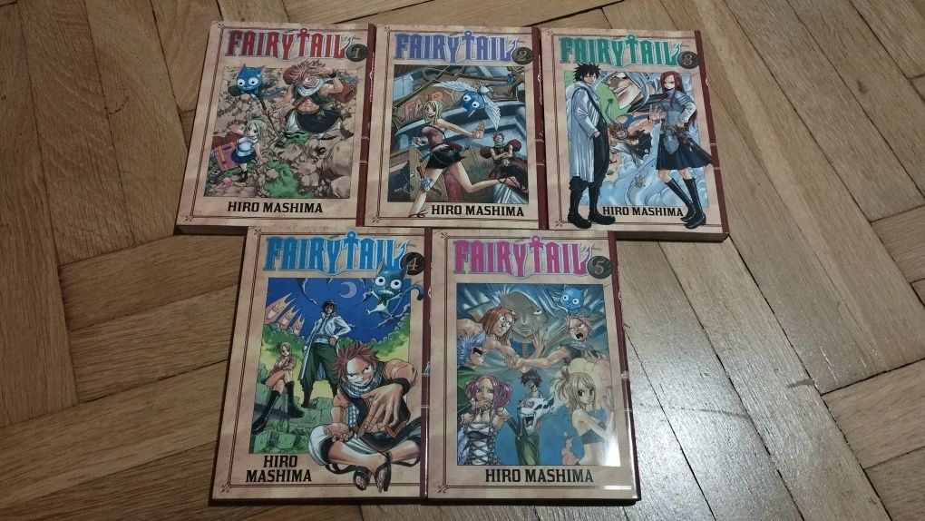 Manga "Fairy tail" 1-5