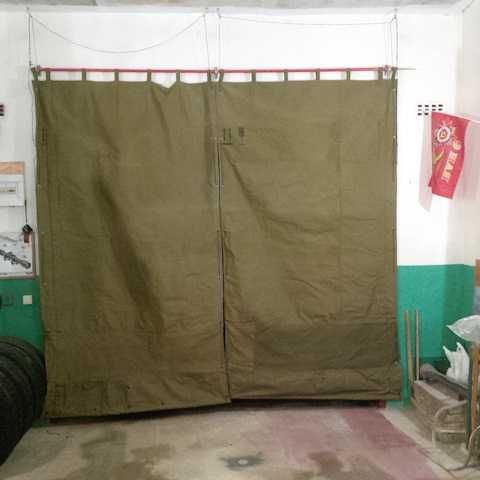 Огнеупорная штора для гаража/Вогнетревка /Вологостійка