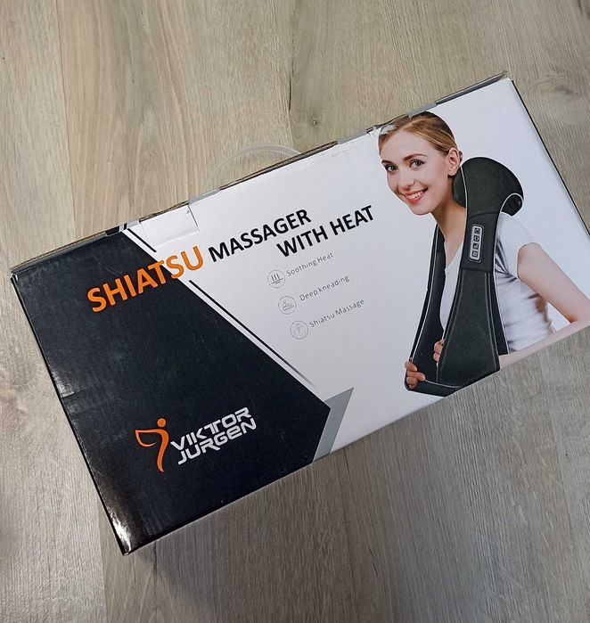 Масажер електро для шиї спини всього тіла VIKTOR JURGEN з нагріванням