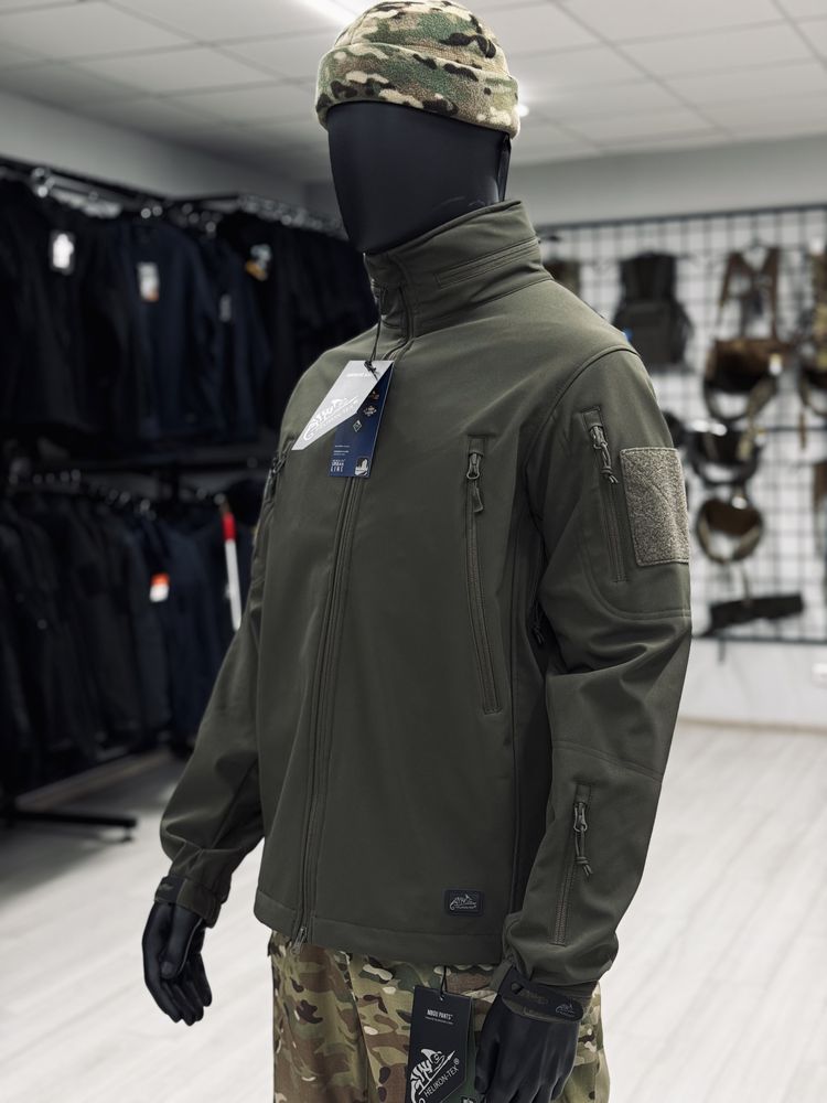 Куртка Helikon-Tex Gunfighter SharkSkin SoftShell Taiga green