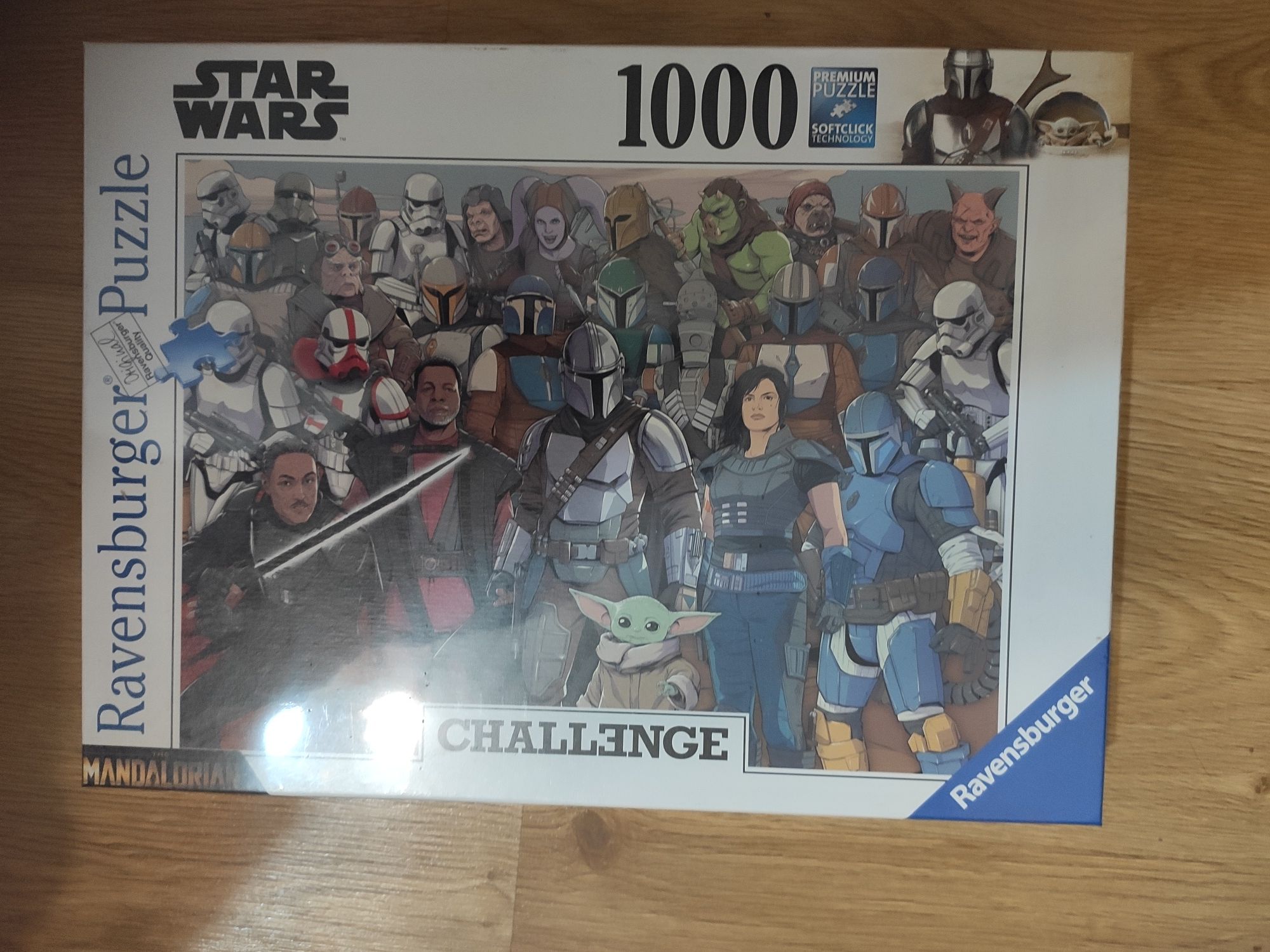 Nowe puzzle 1000 mandalorian challenge