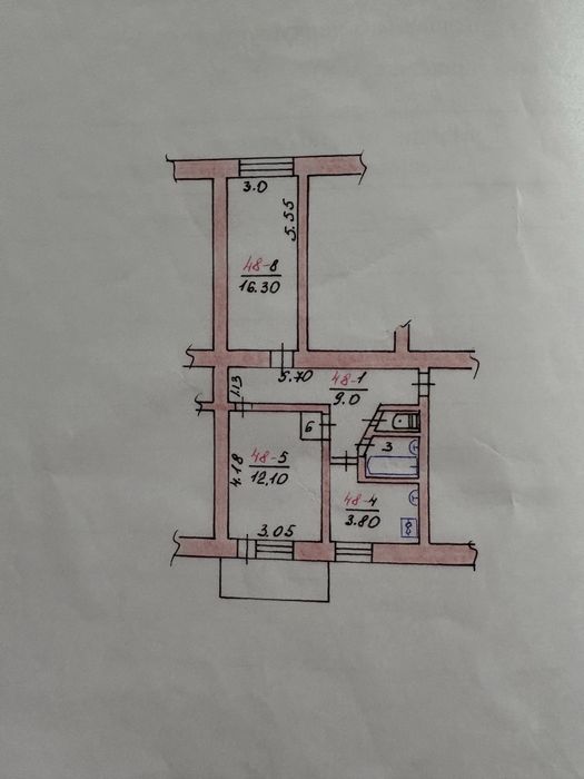 Продам 2-х кімнатну квартиру