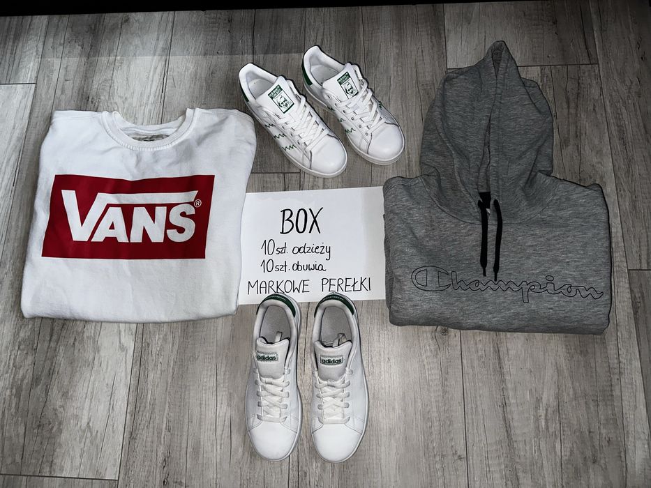 BOX markowych ubrań i butów