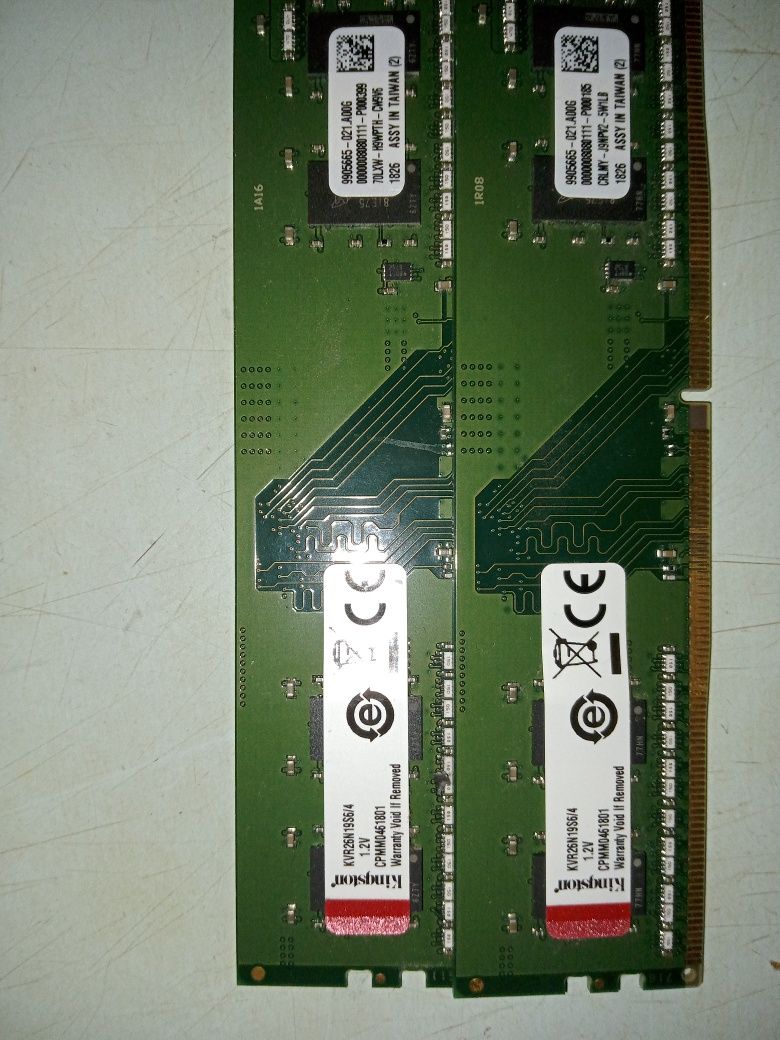 Оперативна пам'ять DDR 4 Kingston 8 gb 2666 mghz