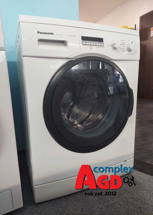 ROK GWARANCJA Pralka Panasonic NA107VC5 7 kg 1000 obr. Wyświetlacz LED