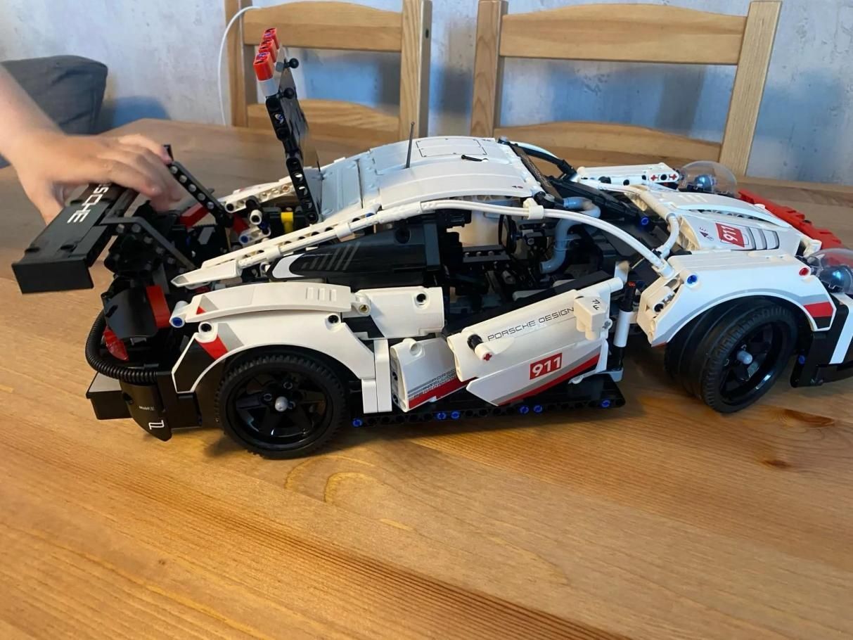 Подарунок‼️ Конструктор Porsche 911 RSR Technic 42096 Lego 1в1 1580 д