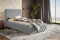 Łóżko łóżka tapicerowane DIANA 90x200 - stelaż drewniany + pojemnik