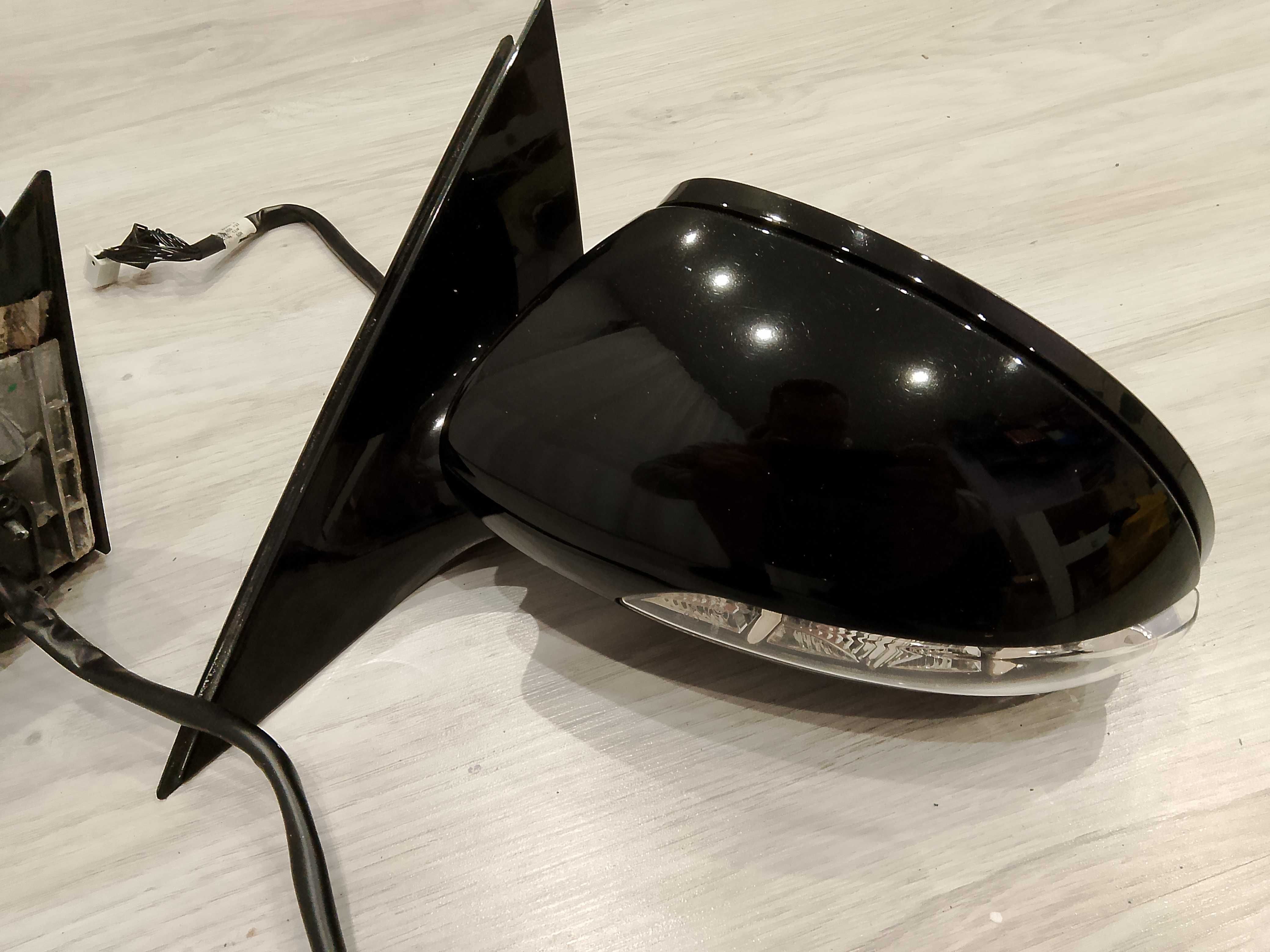 Lusterka LED Mercedes S klasa W221 Przedlift Kpl Lusterko lewe prawe