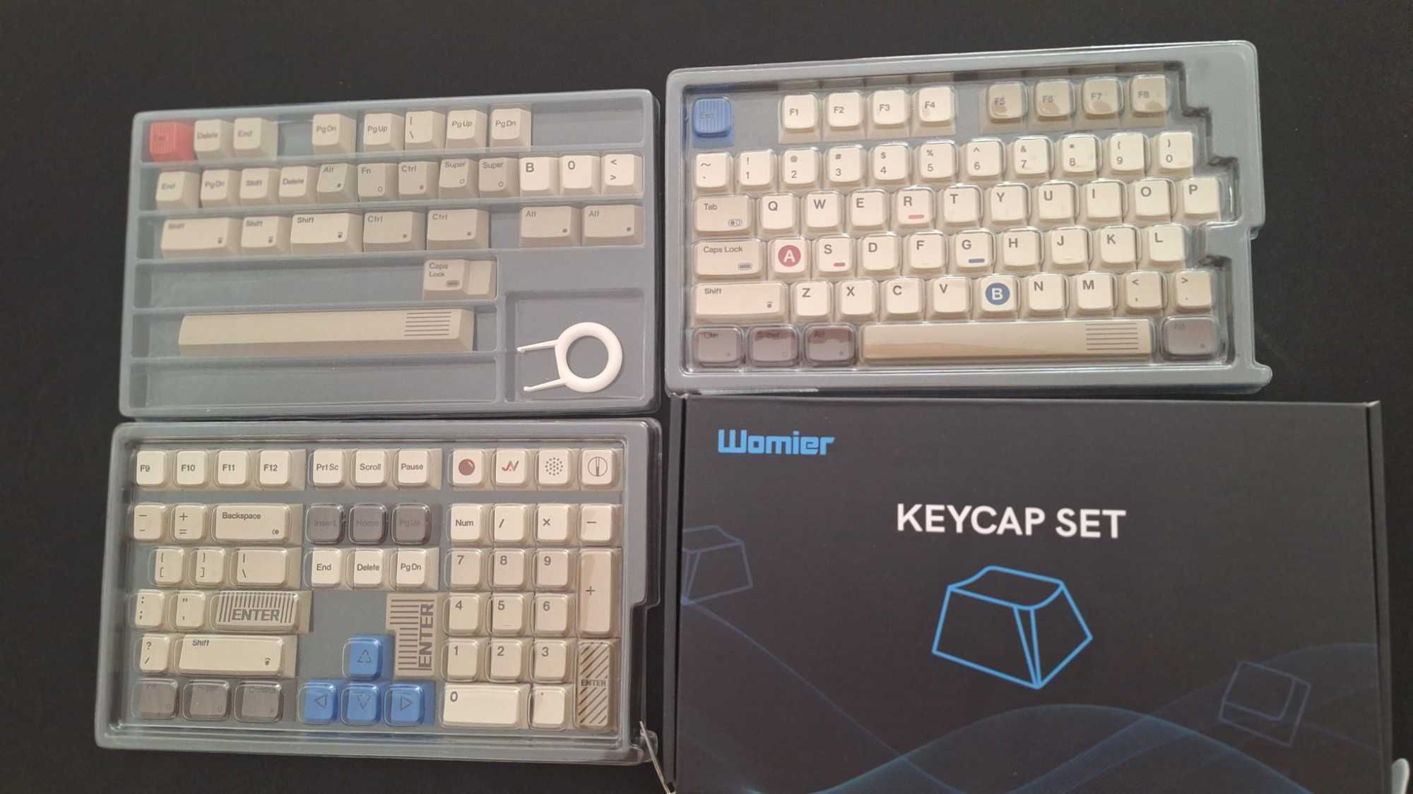 WOMIER Full ANSI US Keyset - Keycaps