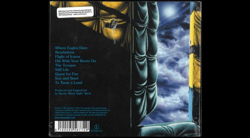 Iron Maiden – Piece Of Mind. Płyta CD. Nowa
