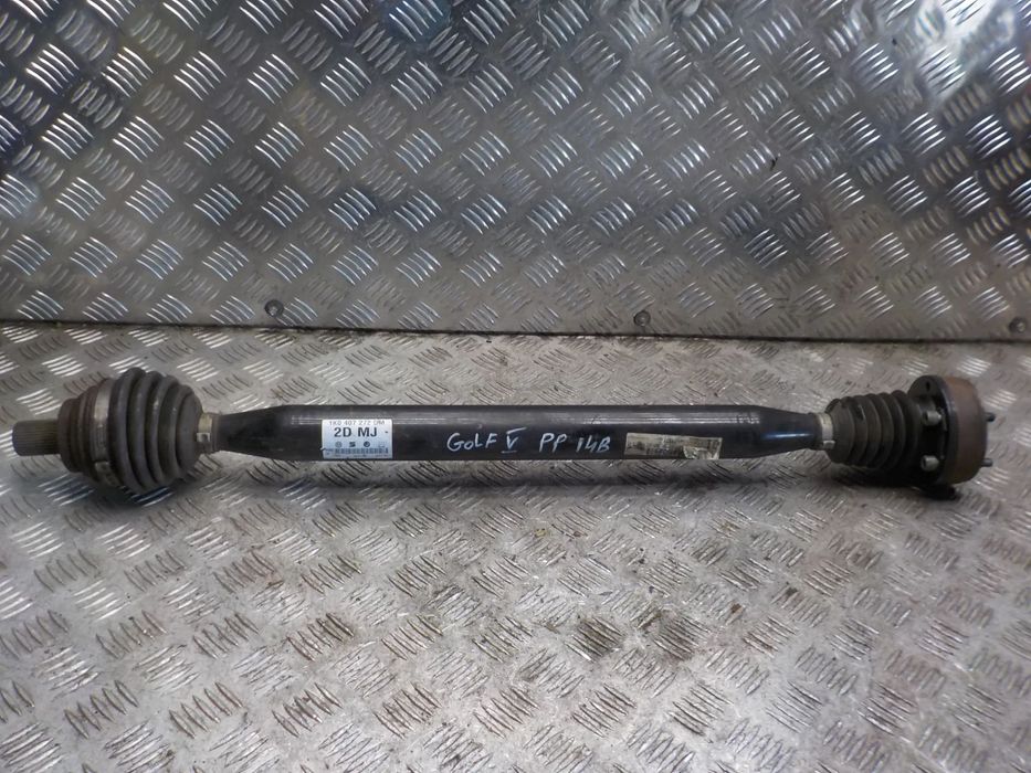 VW GOLF V 1.4 16V PÓŁOŚ PRAWA PRAWY PRZÓD PRZEDNIA 1K0407272DM