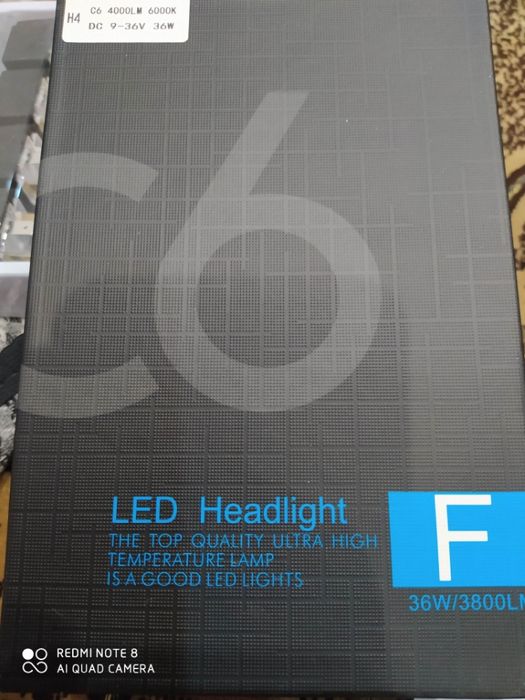 Продам светодиодные лампы TURBO LED,С6 H4 H1 H3 H7HI LOW 6000K