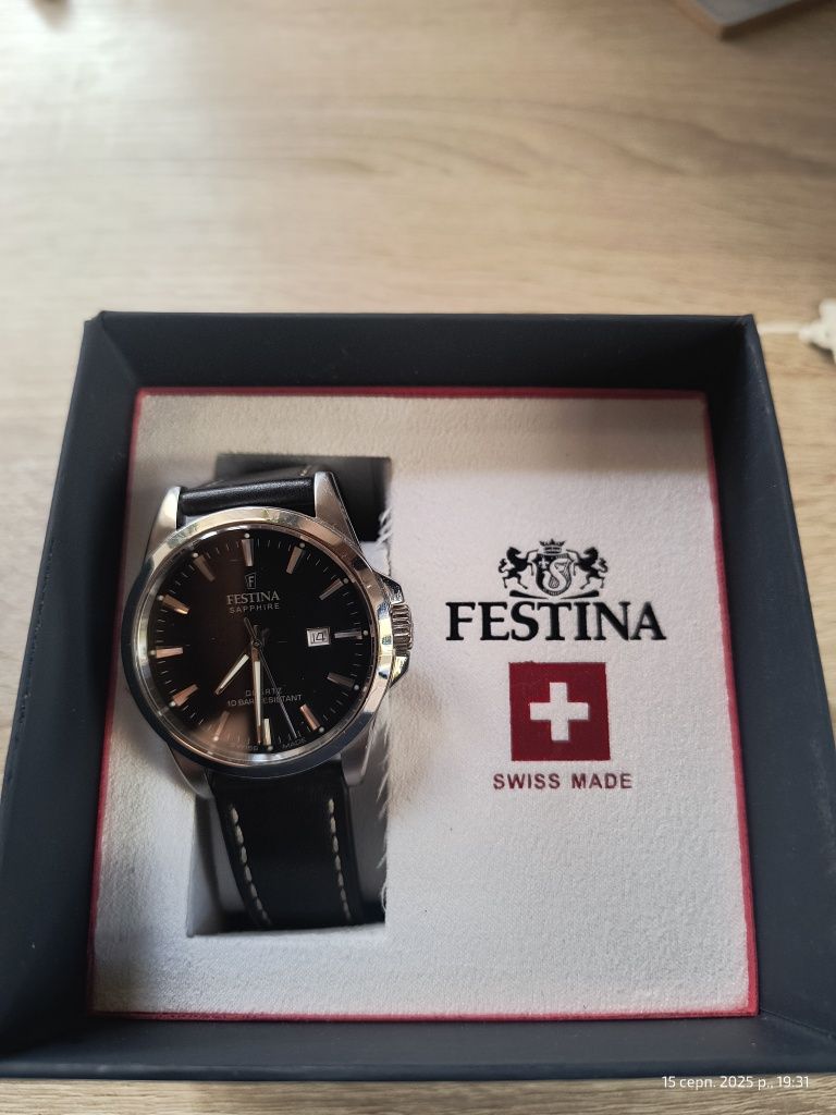 Relógio festina f20025/4 preto masculino