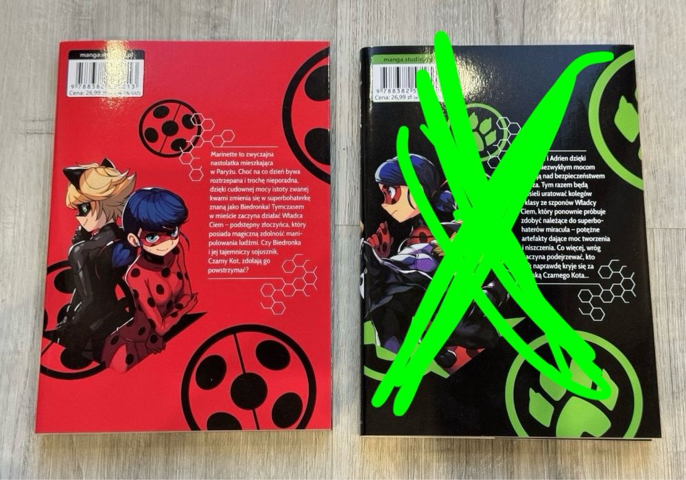 Miraculous biedronka i czarny kot manga 1