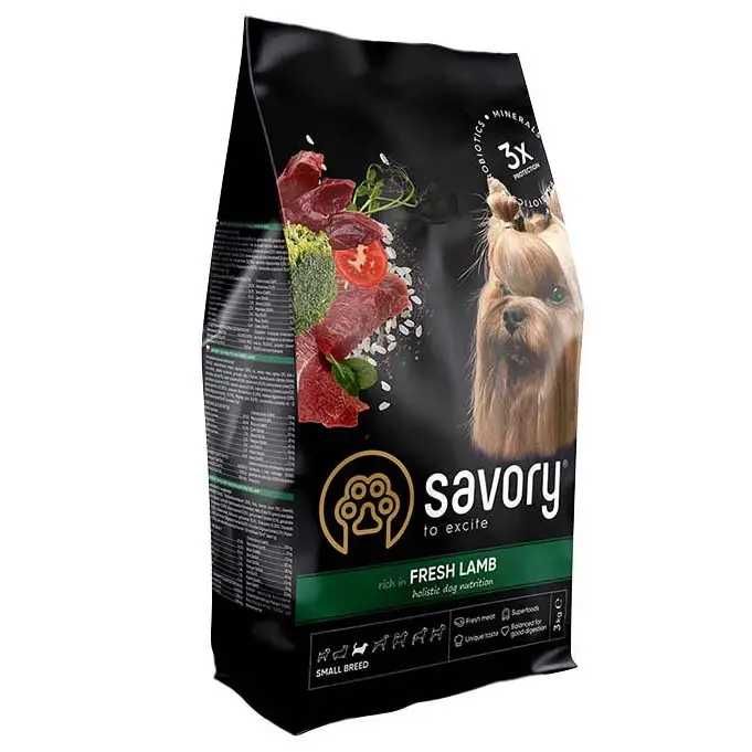 Сухий корм для собак Savory Small Breed 3 кг - ягня
