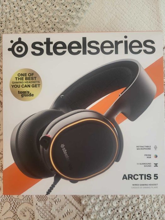 SteelSeries Arctis 5 (Czarne)