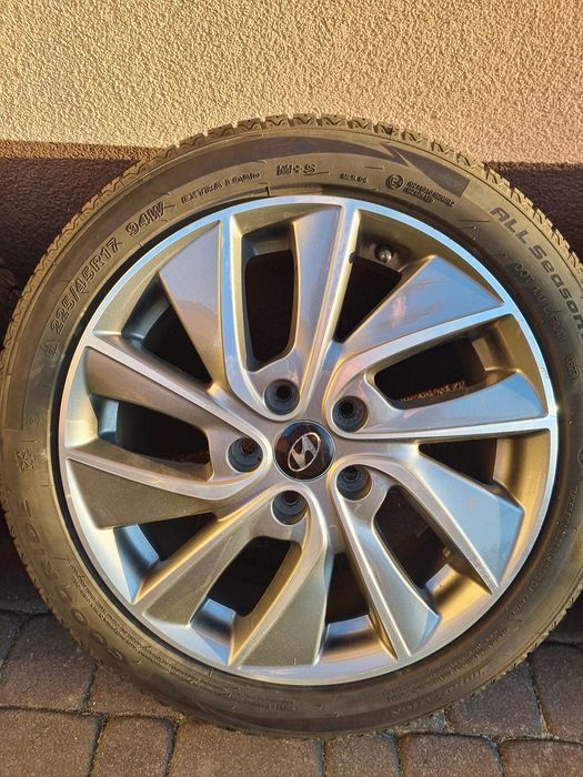 Felgi 17" koła wielosezonowe zimowe 5x114,3 Hyundai i30 i40 Elantra