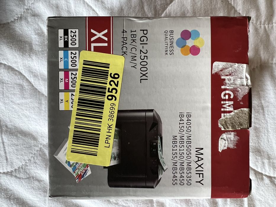 Набір катріджів pgi 2500xl на canon maxify