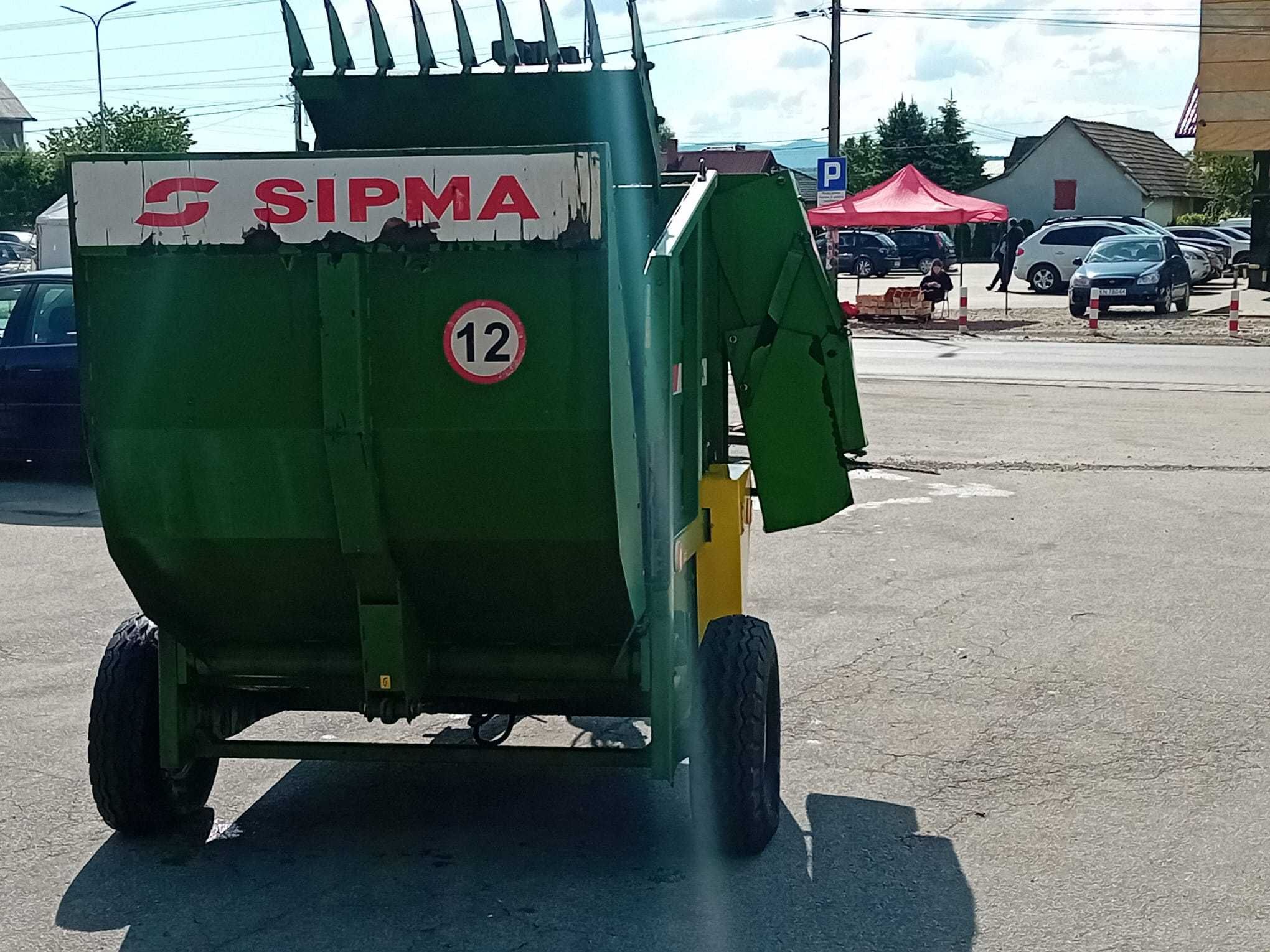 Ścielarka do słomy Sipma KRUK - Rozdrabniacz balotów Sipma