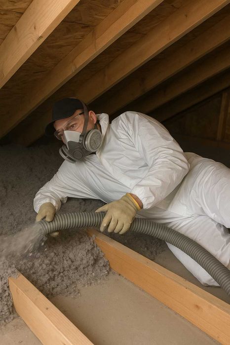 Ocieplanie pianką PUR oraz wdmuchiwanie wełny i celulozy