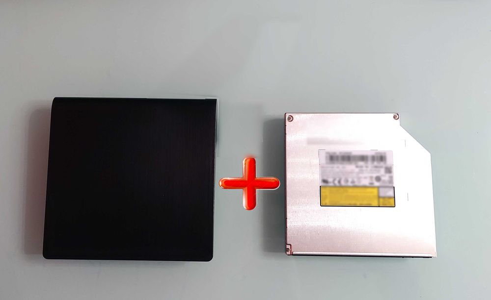 SAMSUNG DVD-RW USB - zewnętrzny napęd - nagrywanie płyt DVD i CD