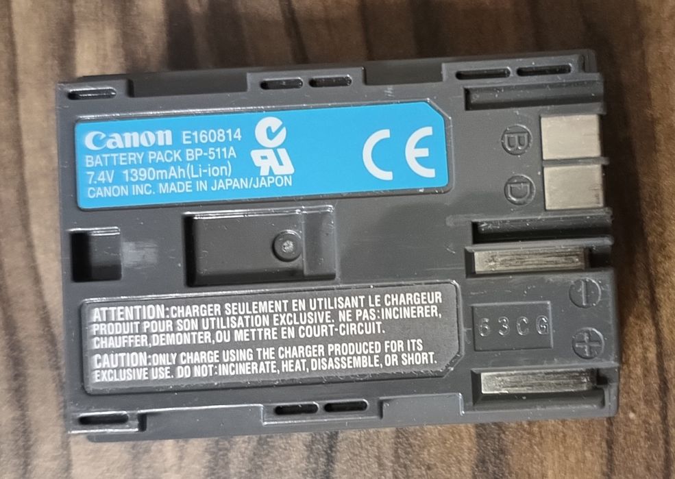 Батарейка оригинал Canon Bp-511A