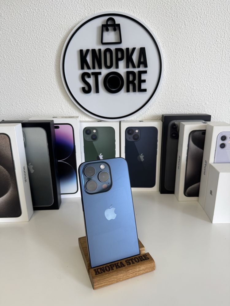 iPhone 15 Pro 256 Gb Blue Neverlock Гарантія Обмін 637