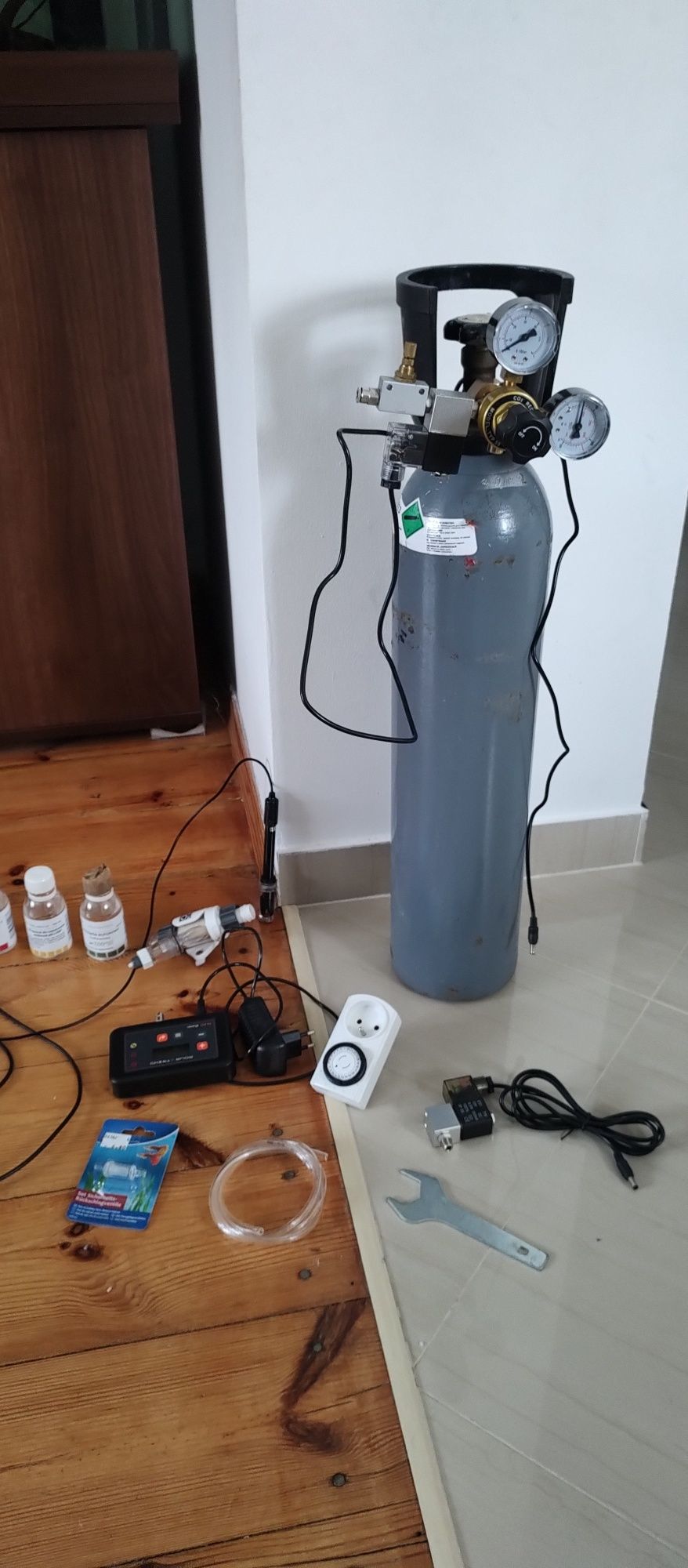 Butla CO2.komputer,ful zestaw !!