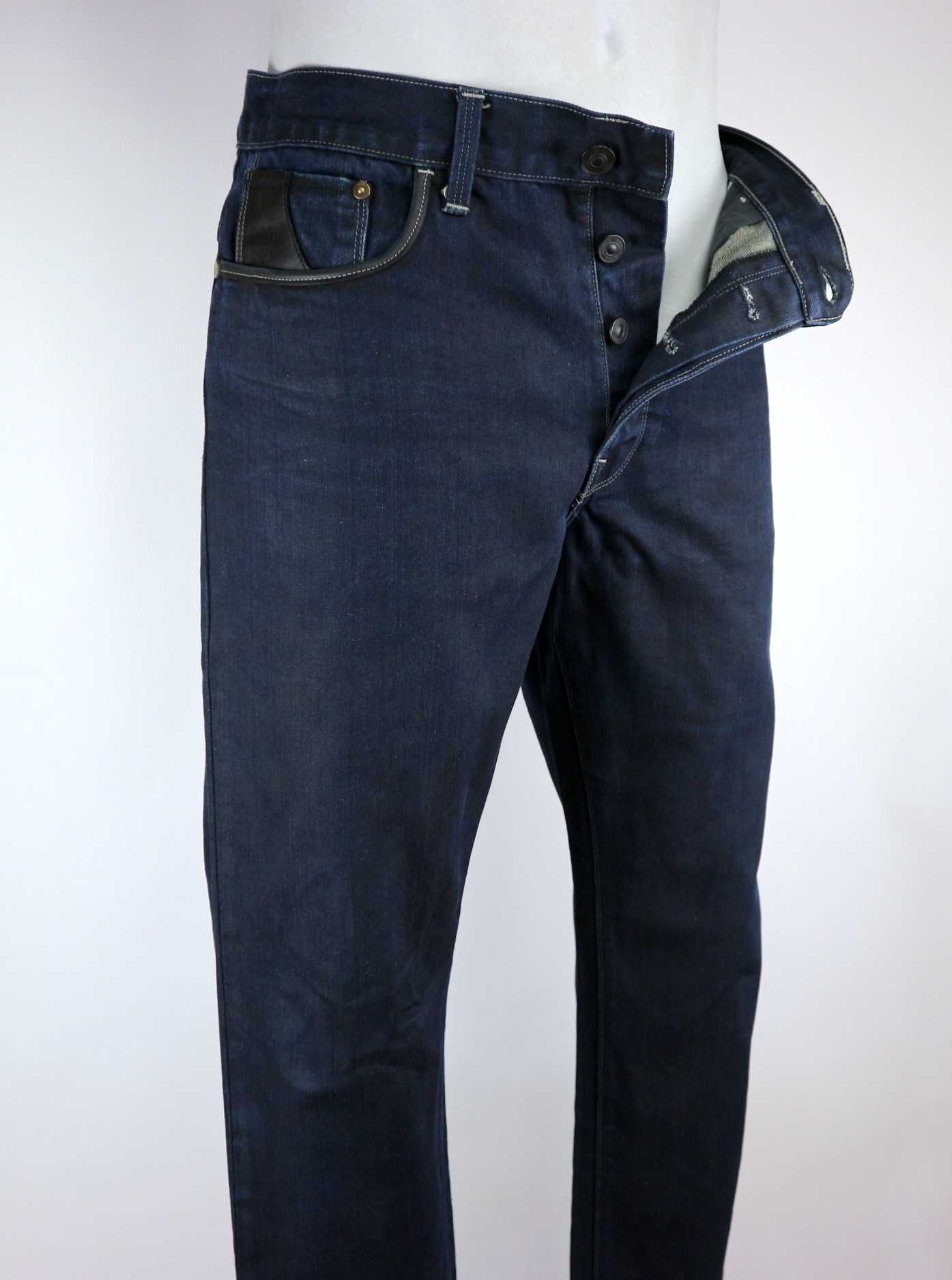 G-Star Raw Stable Straight spodnie jeansy W34 L34 pas 2 x 47 cm