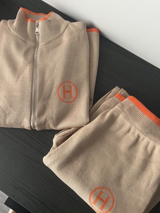 Вязаный костюм hermes