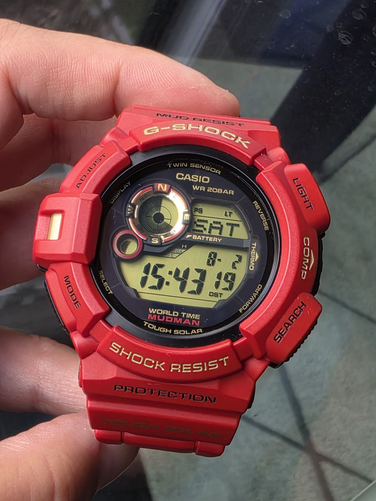 Casio G-shock Mudman G-9330A. Edycja 30th Anniversary.