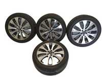 MERCEDES 8X19 4x FELGI ALUMINIOWE R19 5X112 ET38 OPONY 245/45 KOŁA 4X CZUJNIKI TPMS