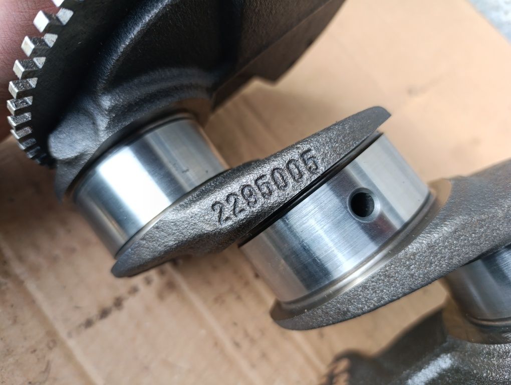Коленвал 2.3 JTD Ducato Jumper Boxer 2.3 HPI Iveco Daily